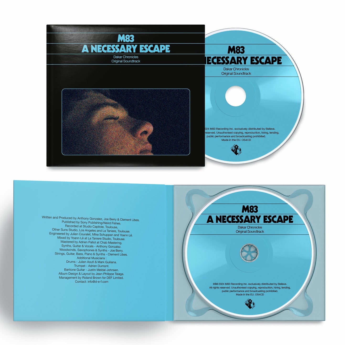 A NECESSARY ESCAPE (DAKAR CHRONICLES) ORIGINAL SOUNTRACK - CD