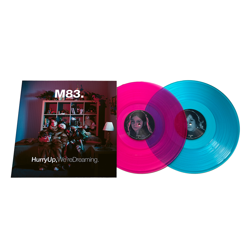 Hurry Up We're Dreaming - Clear Pink/Clear Blue 2LP